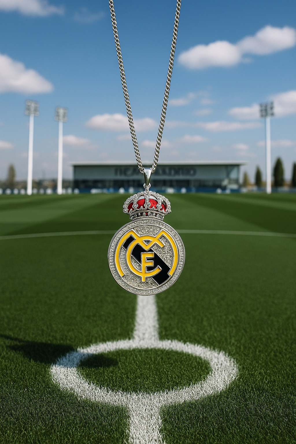 Escudos de futbol con circonita