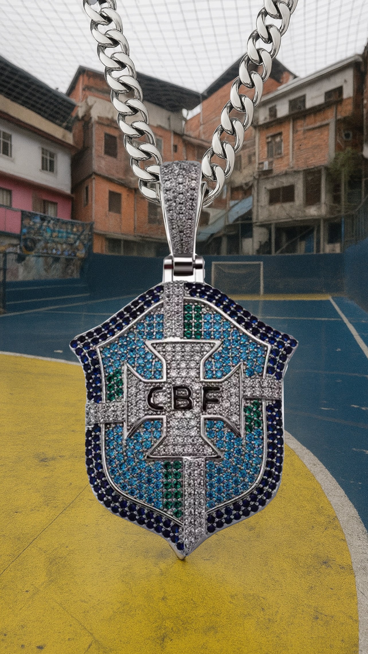 Escudos de futbol con circonita